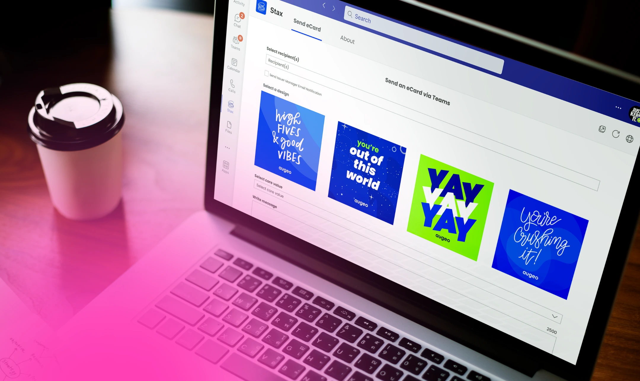 Enhance employee recognition with Microsoft integrations